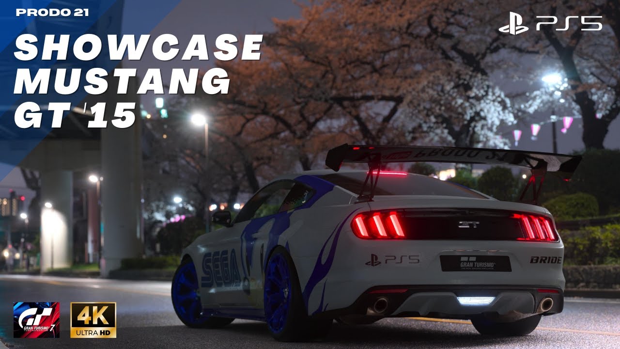 GRAN TOURISMO 7 SHOW CASE  - MUSTANG GT'15 [Race+Scapes] 4K PS5 PRODO EDITION