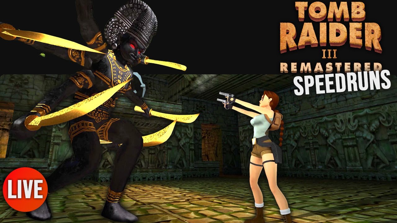 🔴 Auf dem Weg zum Weltrekord 🥳 | Tomb Raider 3 Speedrun Restricted Any%