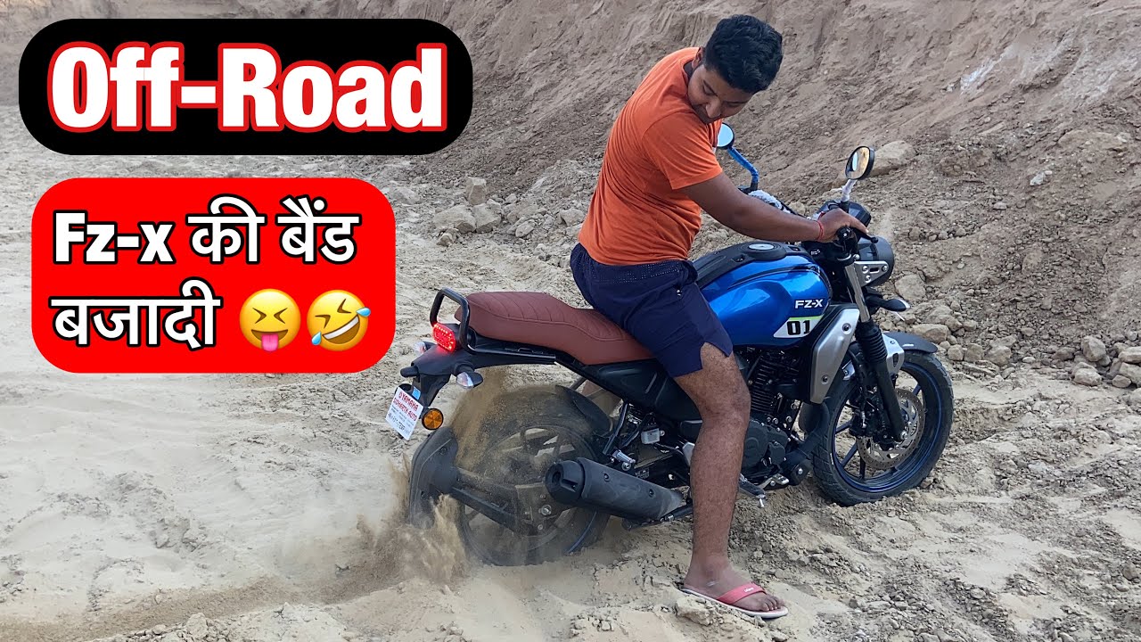 Yamaha Fz-x 2021 Off Roading Test 😬 | Results 😈 | I took its life away 😂