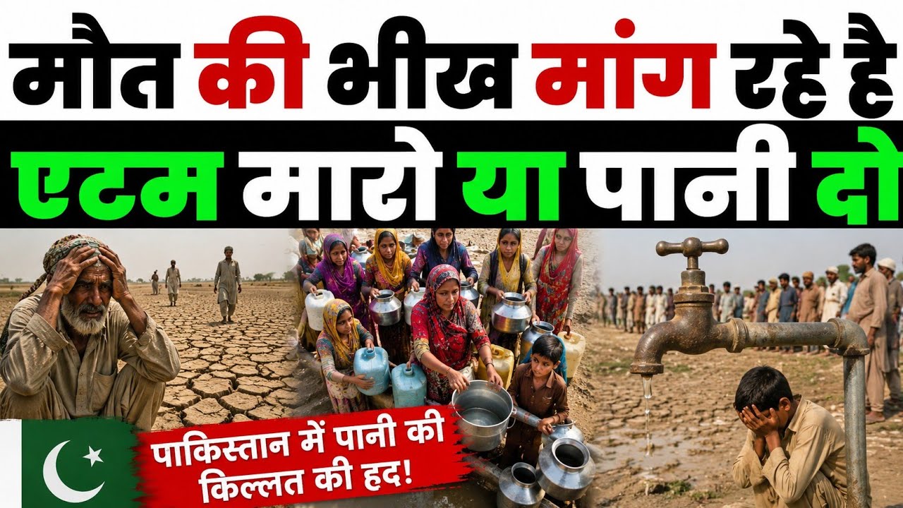 Pakistan Water Crises | India Stop Ravi & chinab Water | Pak want Indian River water
