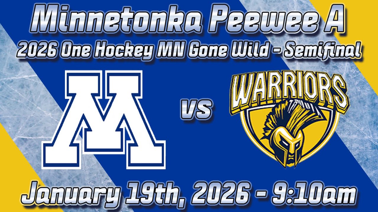 **Full Game** Minnetonka PWA vs Arapahoe Warriors 12UAA - Semifinal -  01/19/26