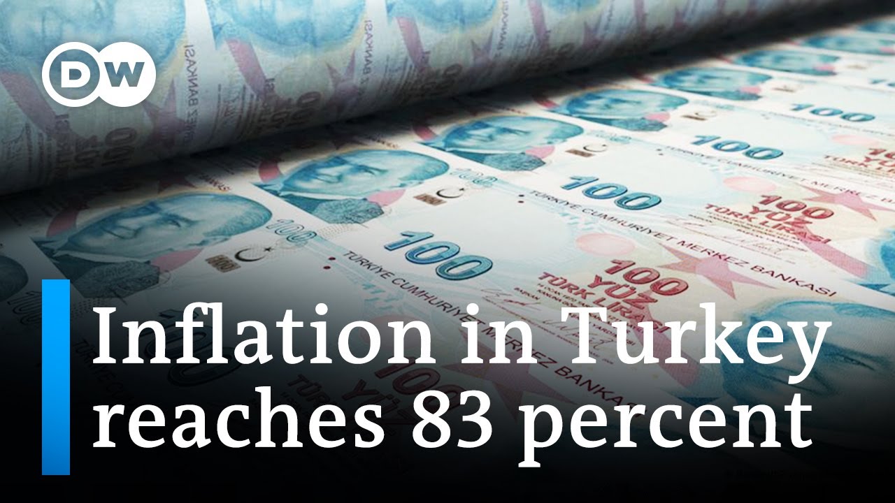 Turkey inflation at new 24-year high of 83% after rate cuts | DW News