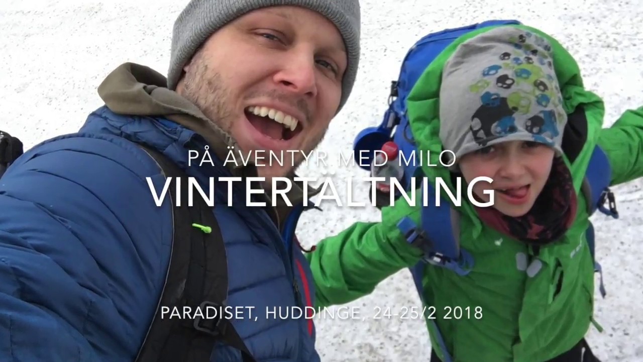 Vintertältning med Milo