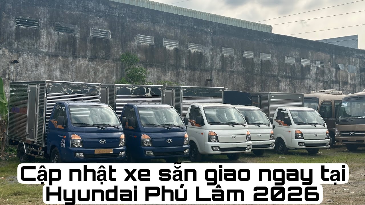Cập nhật xe Hyundai 2026 và xã kho xe 2025 tại Hyundai Phú Lâm