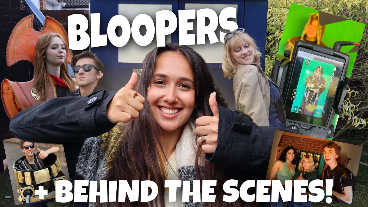 🚨ECHO’S RETURN: DOCTOR WHO -BLOOPERS!- [60th Anniversary Fan Film BEHIND THE SCENES VLOG!]