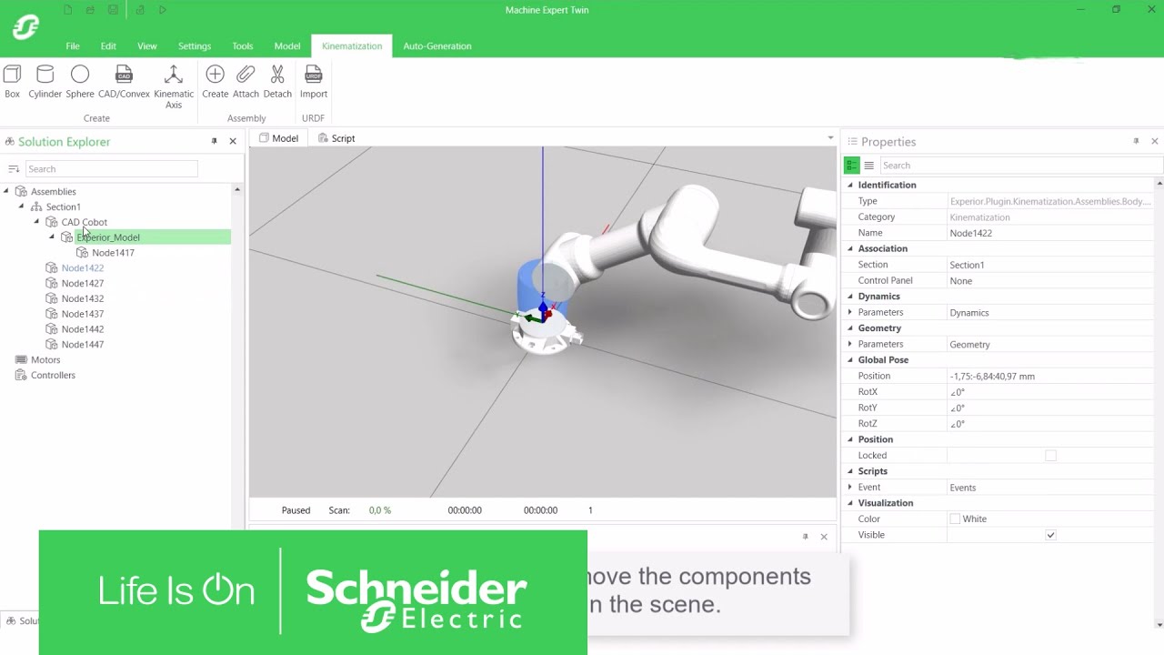 How to Import CAD as SingleMesh in EcoStruxure Machine Expert Twin | Schneider Electric