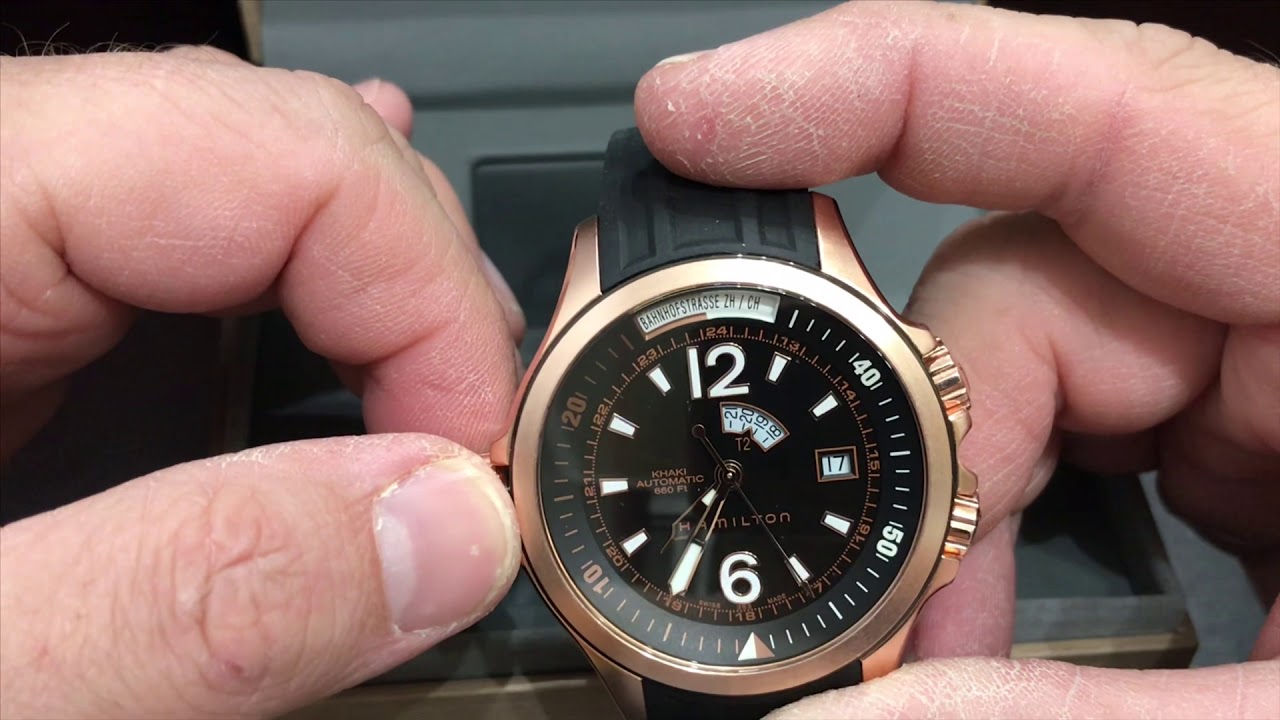 Why You Should Buy the Hamilton Khaki Navy GMT