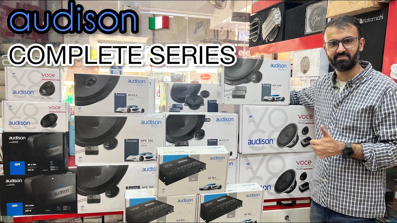 AUDISON🇮🇹कंप्लीट RANGE| VOCE AV K6🔊| APK 165💣| BEST COMPONENT SPEAKERS BY AUDISON |AUDISON BIT-TEN⚡️