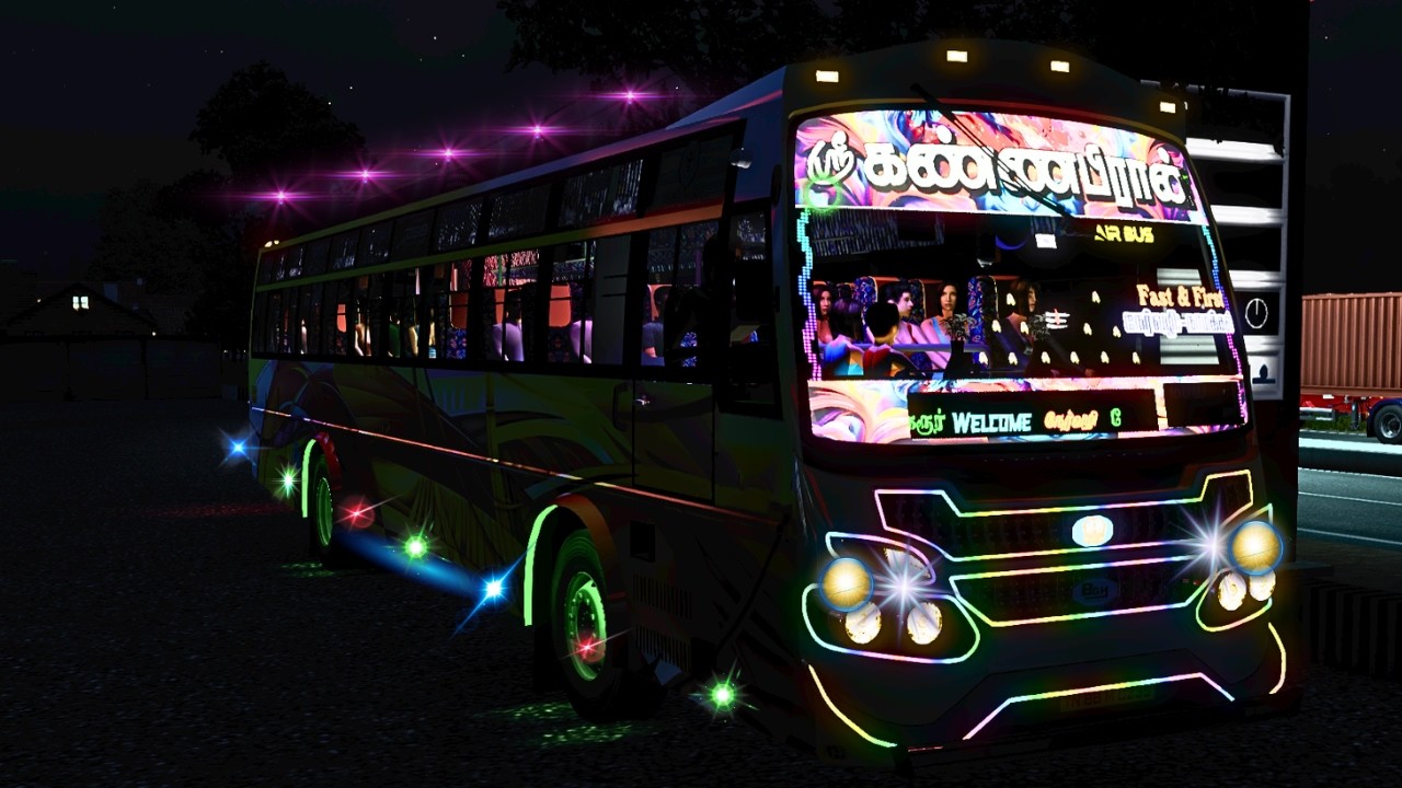 SRI KANNAPIRAN BUS  - DRIVING   - ETS2 😎 🔥 | TAMIL GIRL GAMER