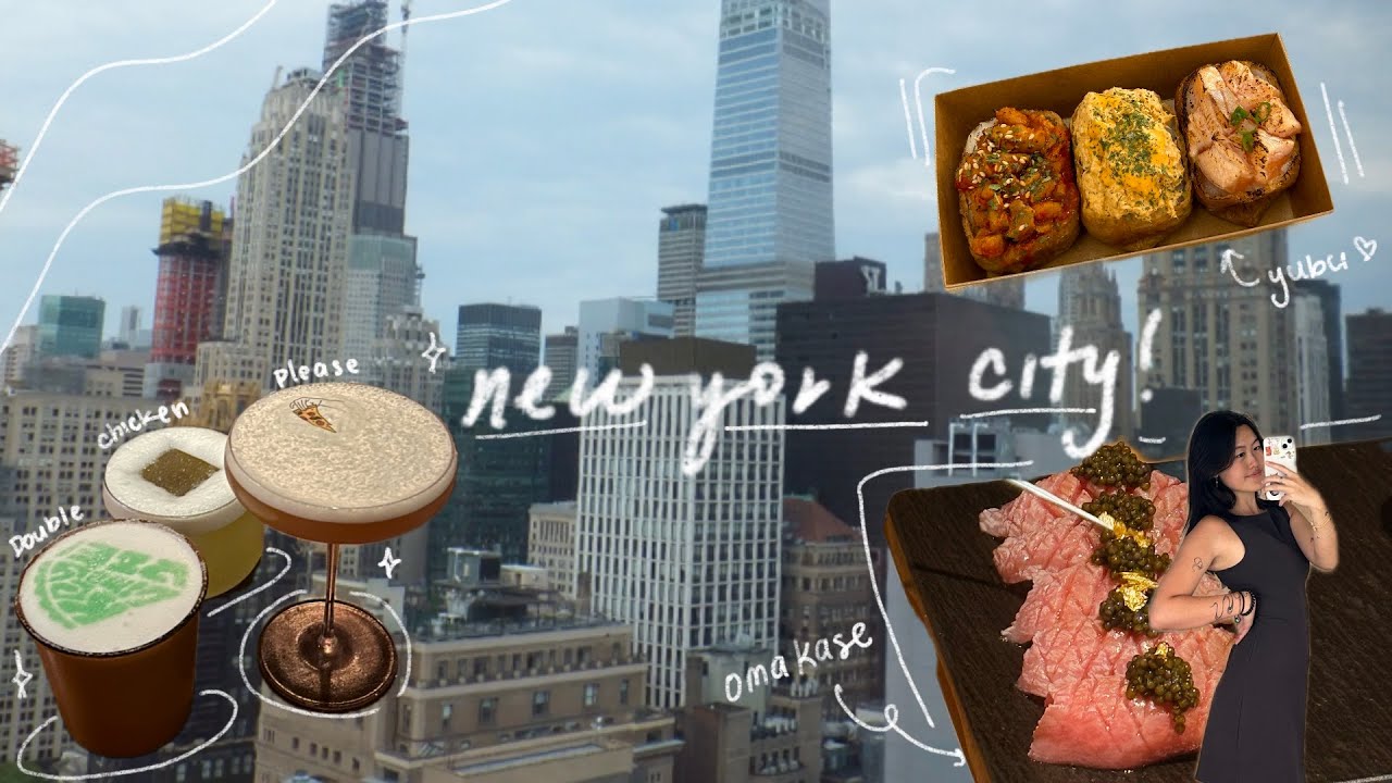 new york vlog || bars, chinatown, the BEST food, exploring the city!