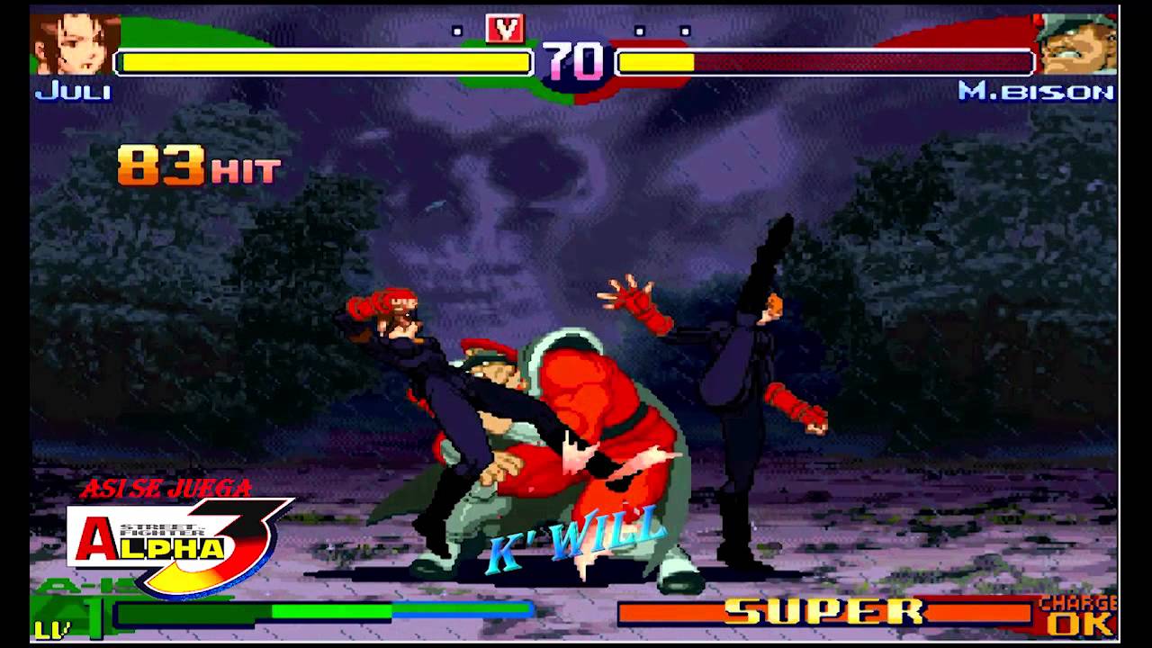 SFA3 / SFZ3 Juli & Juni - Dramatic Match 100% Death Combo