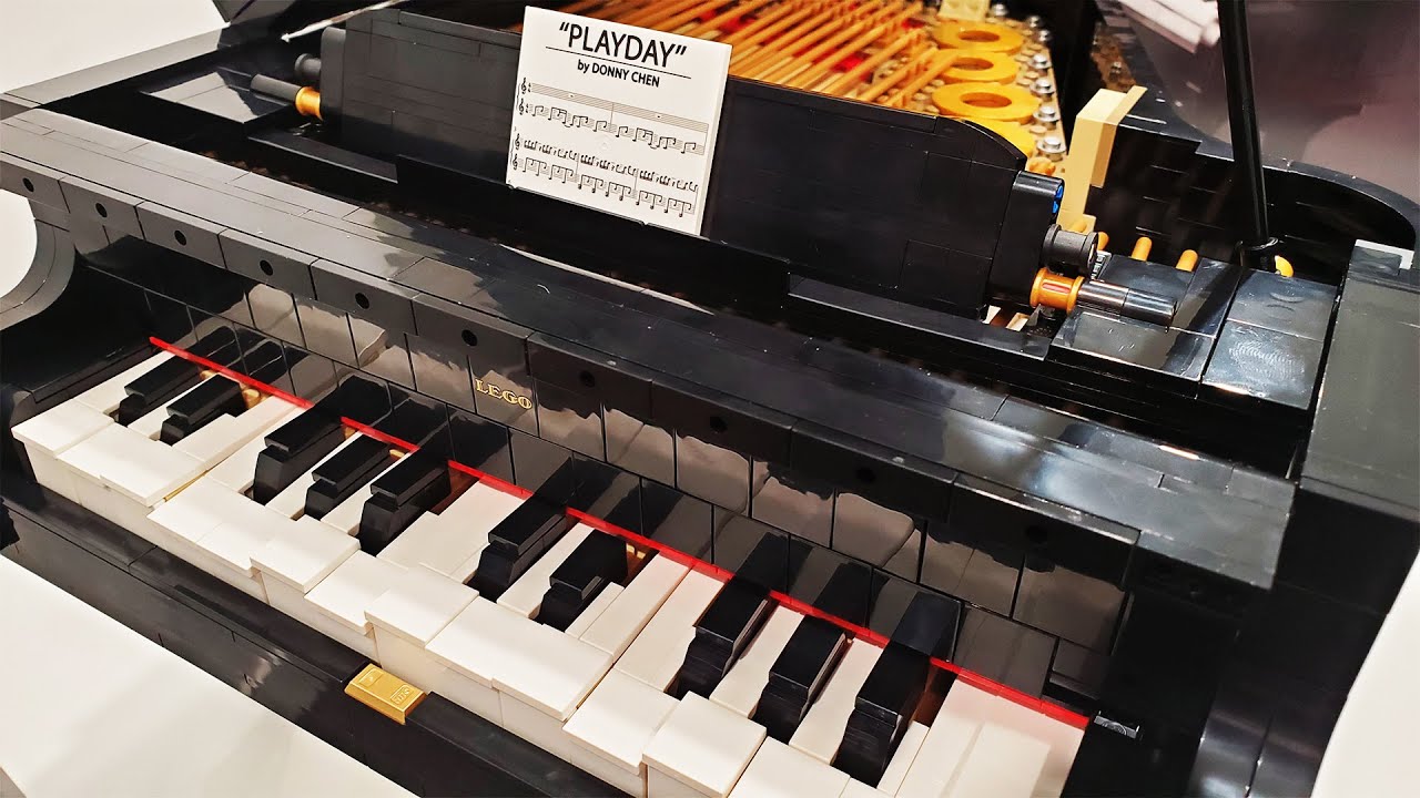 LEGO Ideas Grand Piano Build & Review
