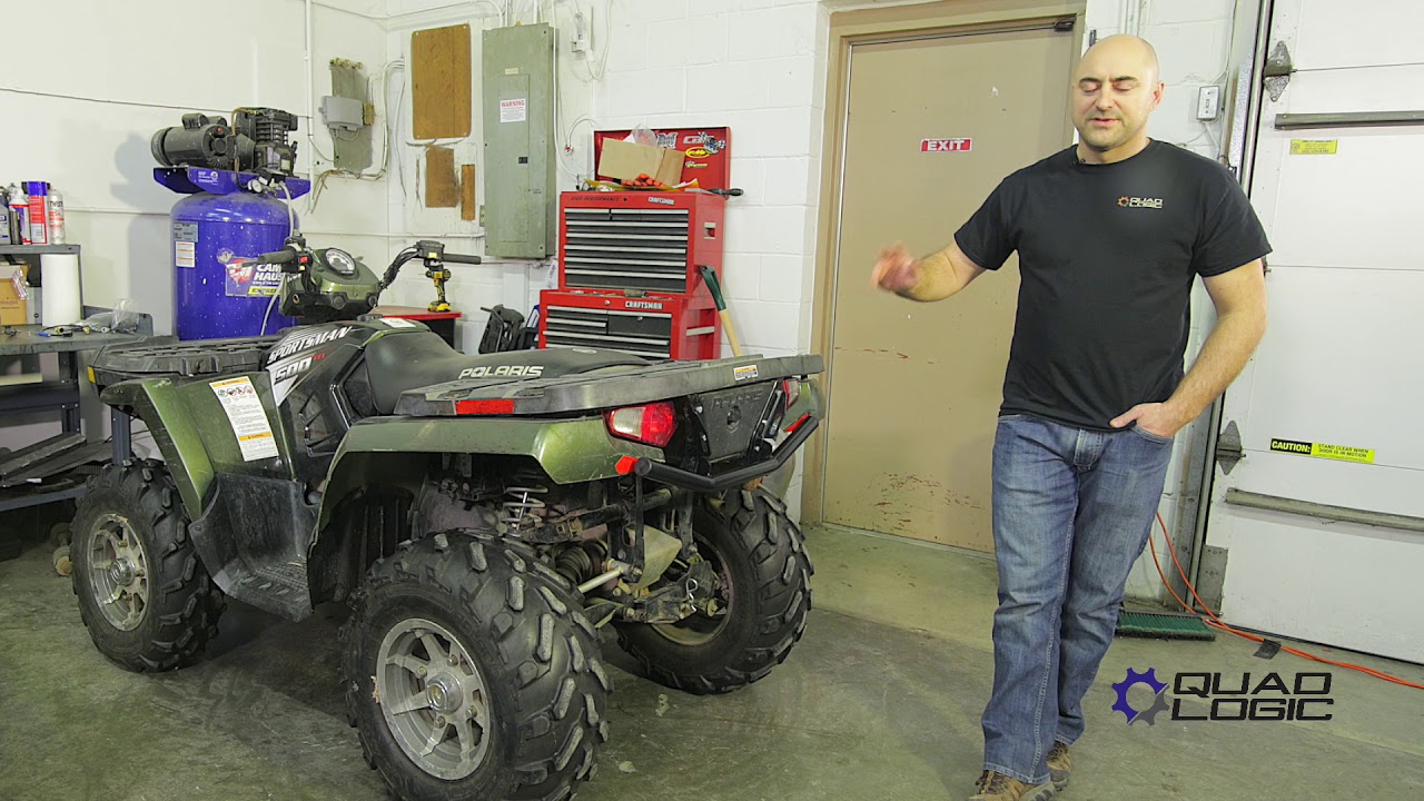 The Best Polaris Sportsman ATV Rear Grab Bar Bumper Solution - Simple Install and Works Great!