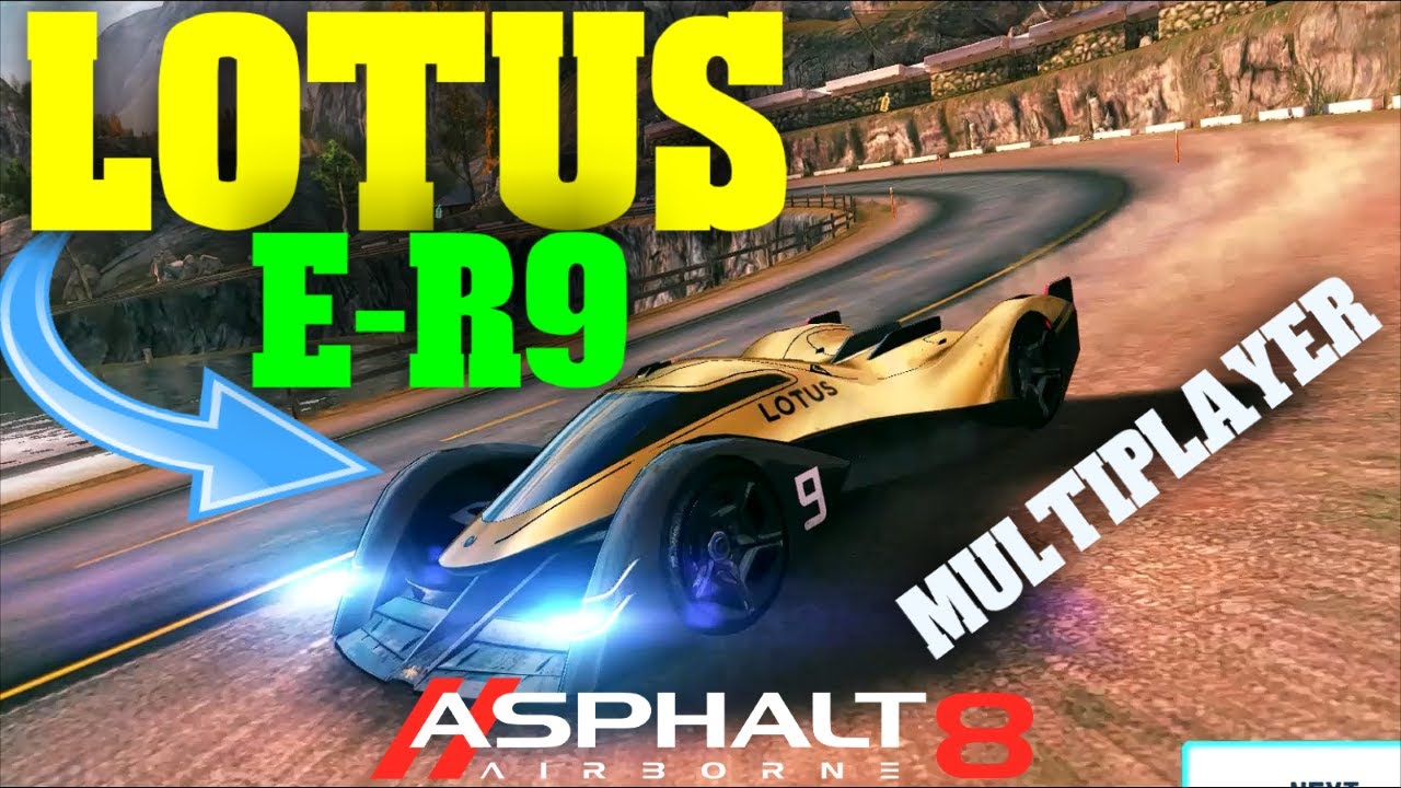 ELECTRIC KING OF CLASS C! // Asphalt 8 Airborne: Lotus E R9 Multiplayer test