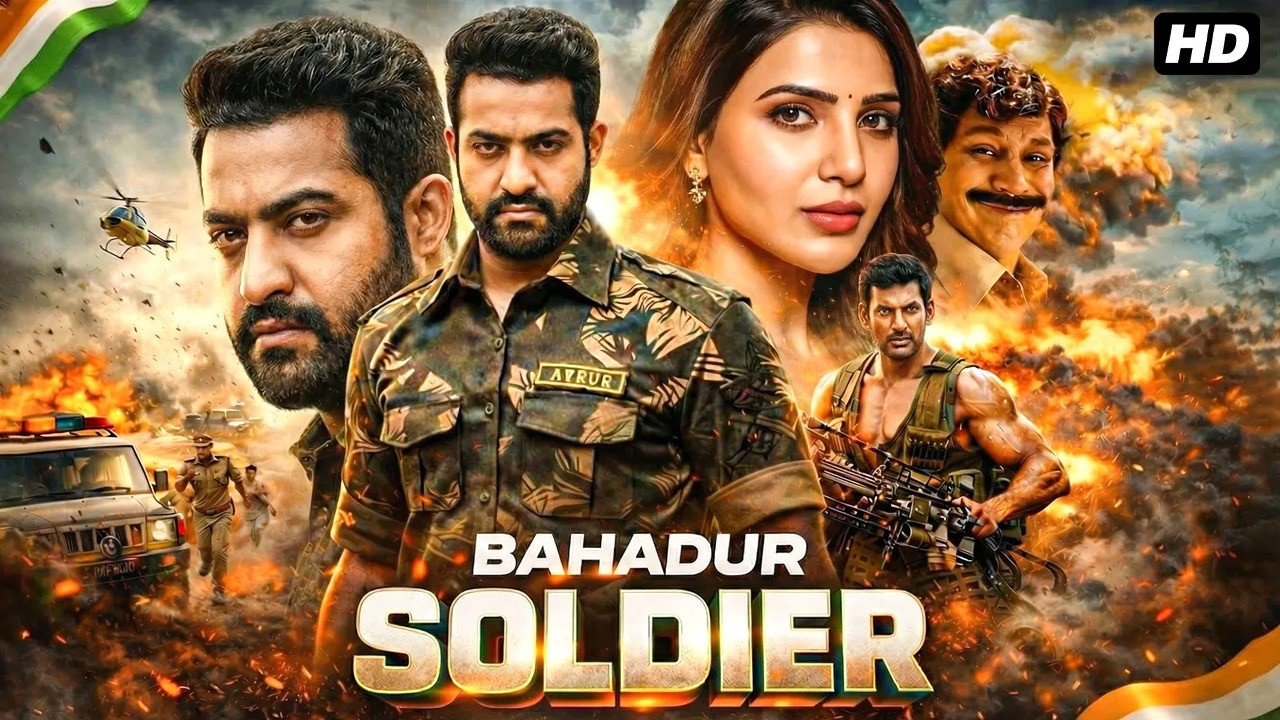 Bahadur Soldier 2026 Full Movie Hindi Dubbed Latest Update | Jr Ntr New Movie | South Action Movie