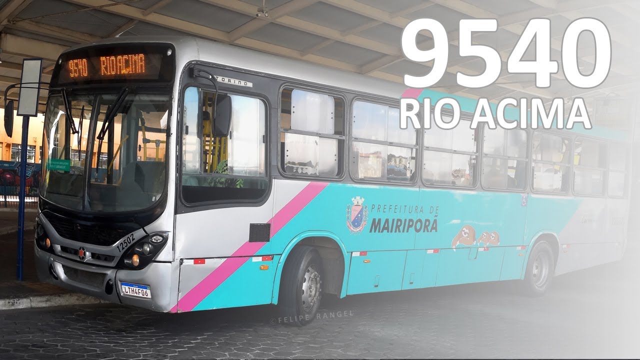 De Ônibus em Mairiporã na linha 9540 Rio Acima!