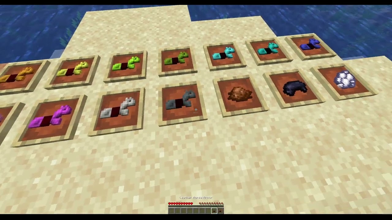 Minecraft 19w08a! Leather Horse Armor And Brown Mooshrooms!