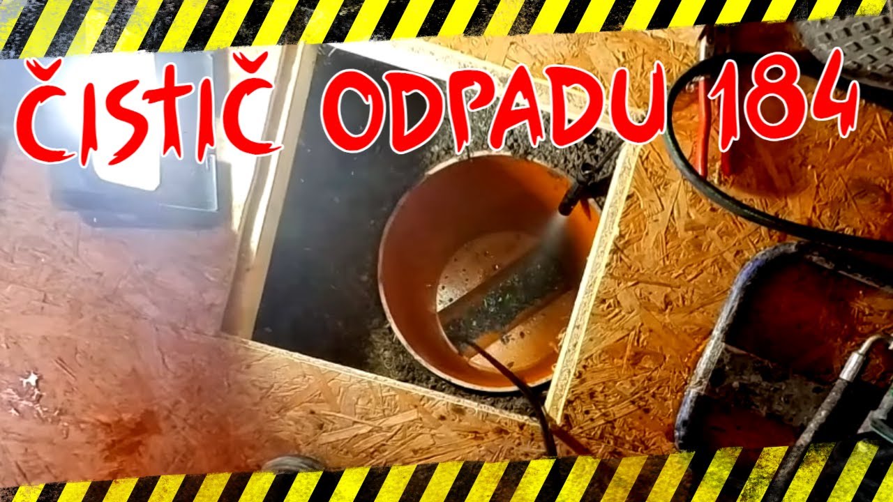 ОЧИСТИТЕЛЬ ОТХОДОВ 184 (Ты смыл, и оно снова вытекло через унитаз | А?... что?)