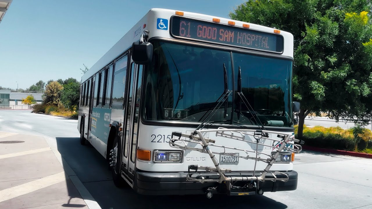 SCREAMER | Santa Clara VTA 2002 Gillig Low Floor 40' #2215 | Route 61 to Good Samaritan Hospital