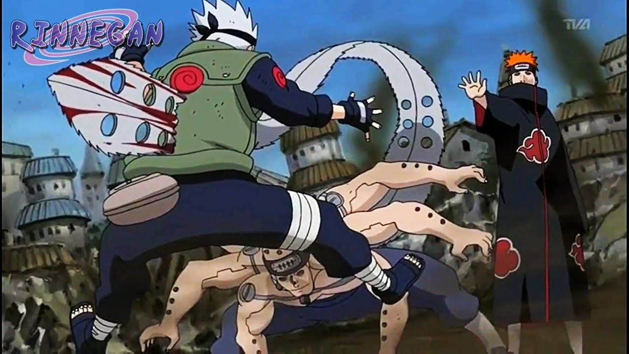 Pain Ataca Konoha, Kakashi Usa Kamui e Acaba Morrendo | Naruto Shippuden Legendado PT-BR 🇧🇷📺🔥