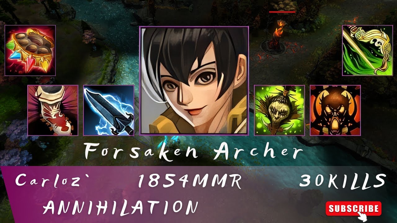 HoN | Mid Wars | Forsaken Archer | Carloz` | 1854 MMR