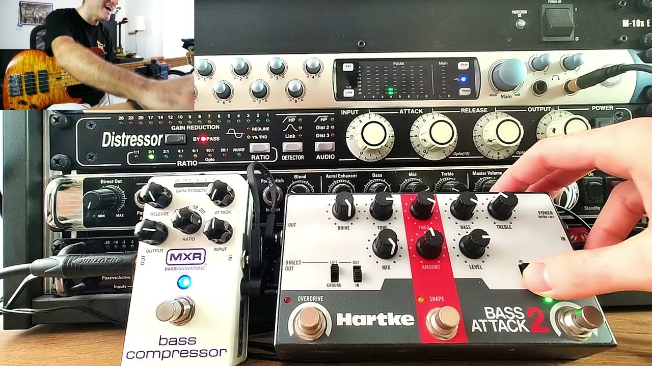 Bass Compressor Unveiled - MXR vs Distressor
