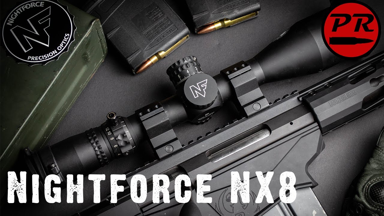 Nightforce NX8 - 4-32 Magnification -  Looking Downrange