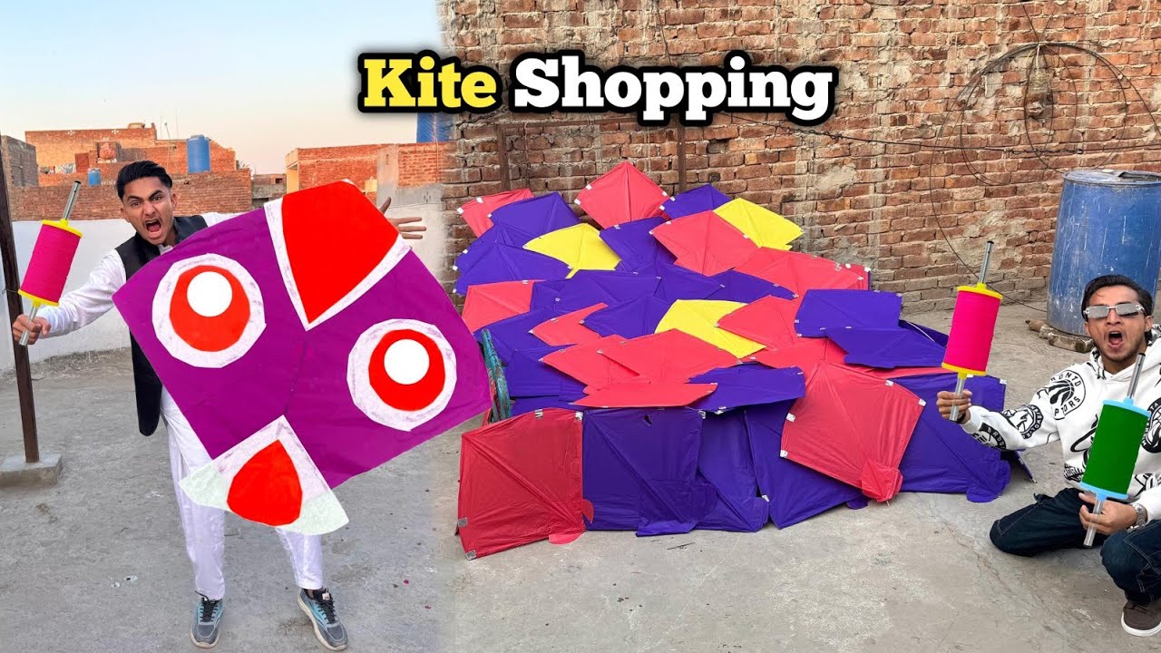 Basant Ka Liya Kite Ki Shopping 🪁