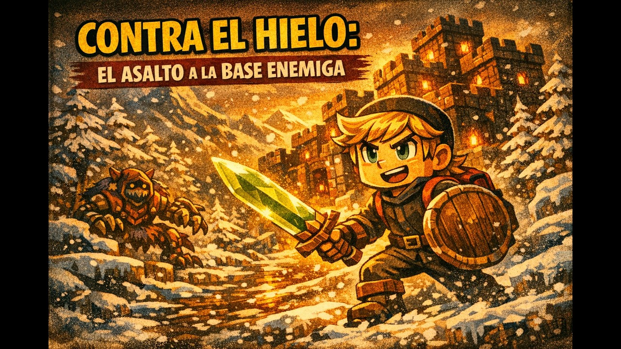 CONTRA EL HIELO: EL ASALTO A LA BASE ENEMIGA | dia #32
