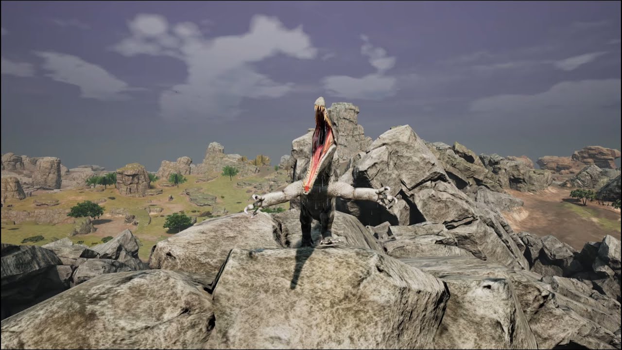 Path of Titans official PVP - Spinosauridae compilation (including a 3 wave battle)