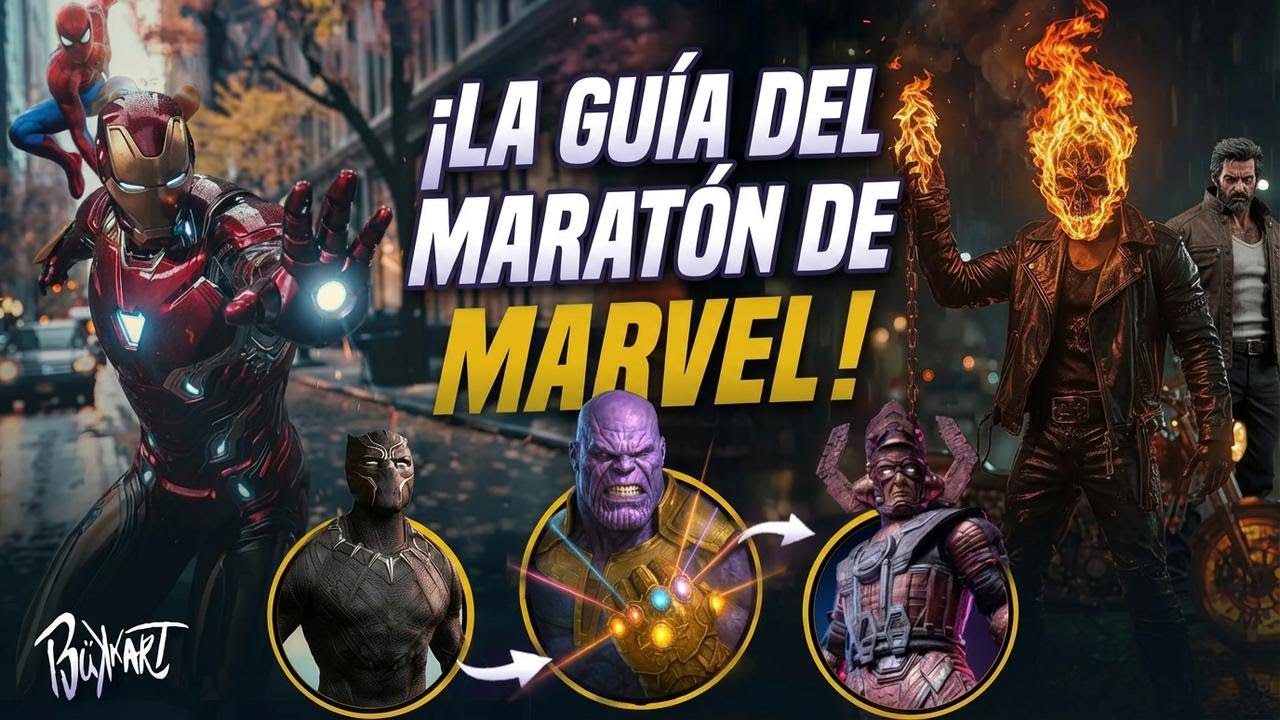 ¿Te perdiste en el MCU? ¡Este es el maratón Marvel definitivo que estabas buscando!