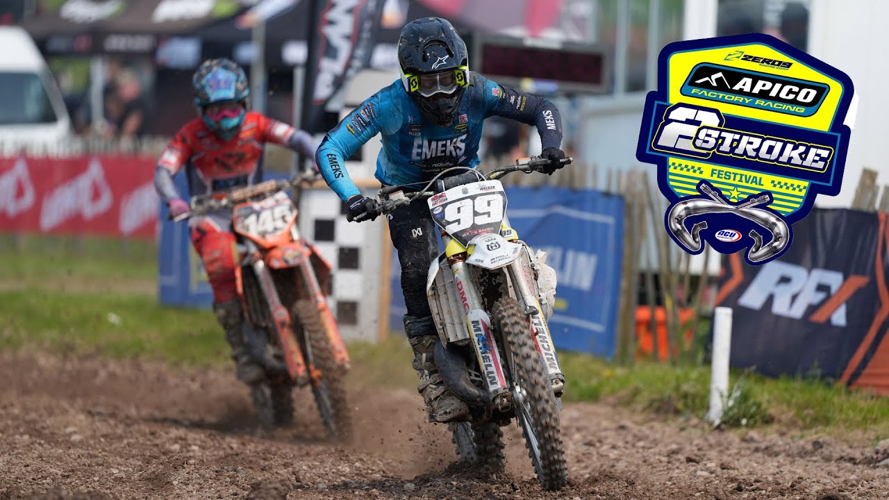 2 stroke only: Raw action from Rd.3 of the British championship at Landrake with 30 screaming 125s