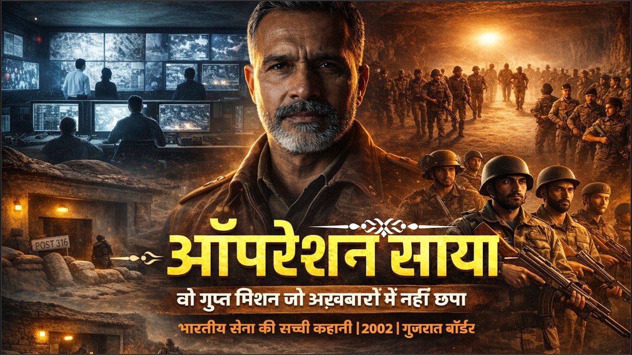 वो गुप्त मिशन जो अख़बारों में नहीं छपा | भारतीय सेना की सच्ची कहानी | गुजरात बॉर्डर |ऑपरेशन साया