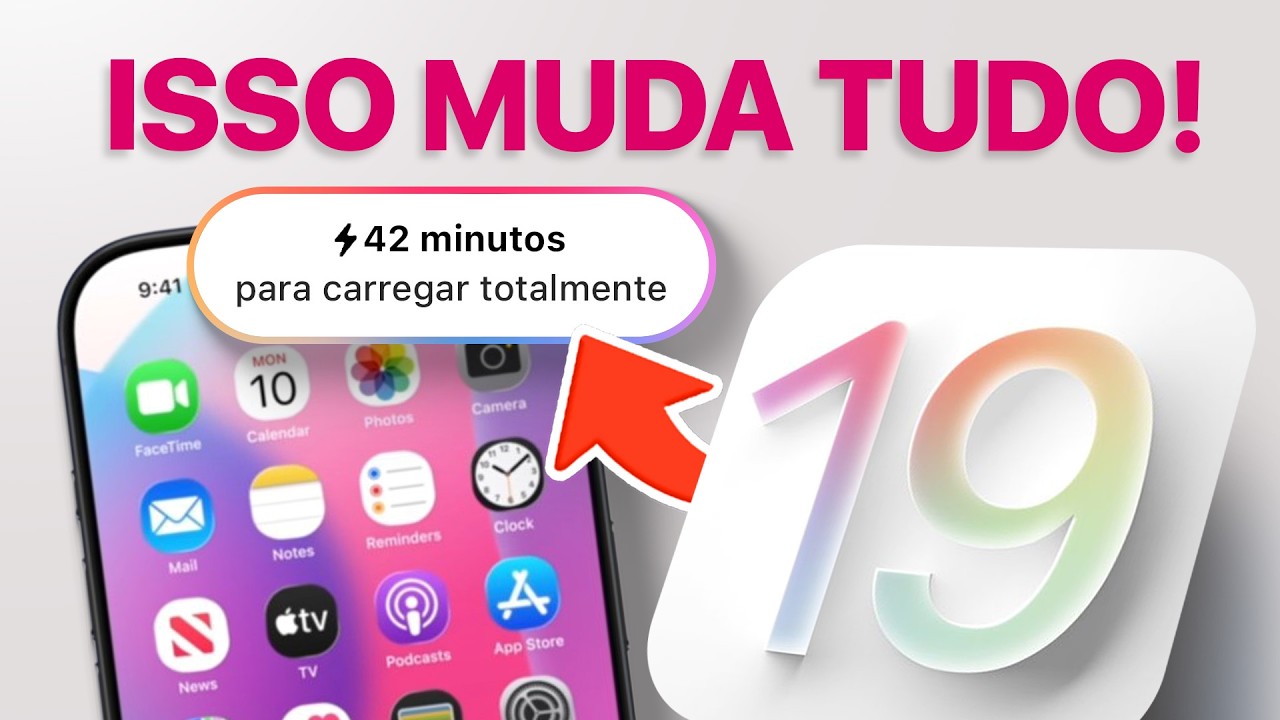 iOS 19: iPhones com BATERIA INTELIGENTE + 10 NOVIDADES CONFIRMADAS