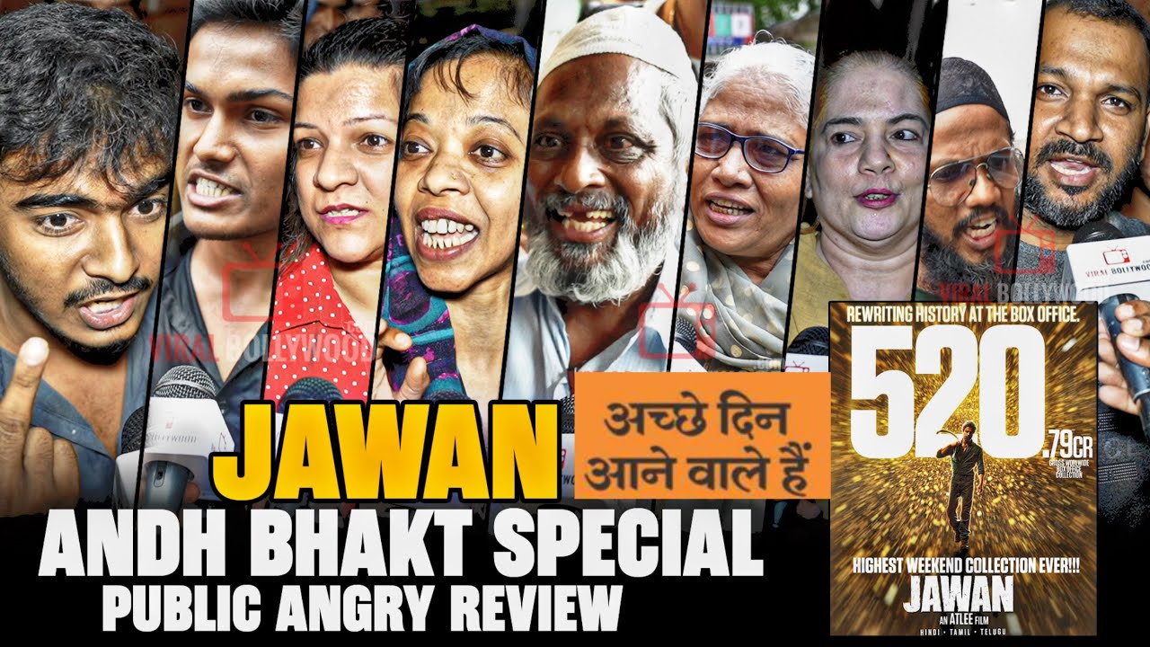 JAWAN Movie | Public ANGRY Review on Politicians | Andh Bhakt Special | Shahrukh Khan