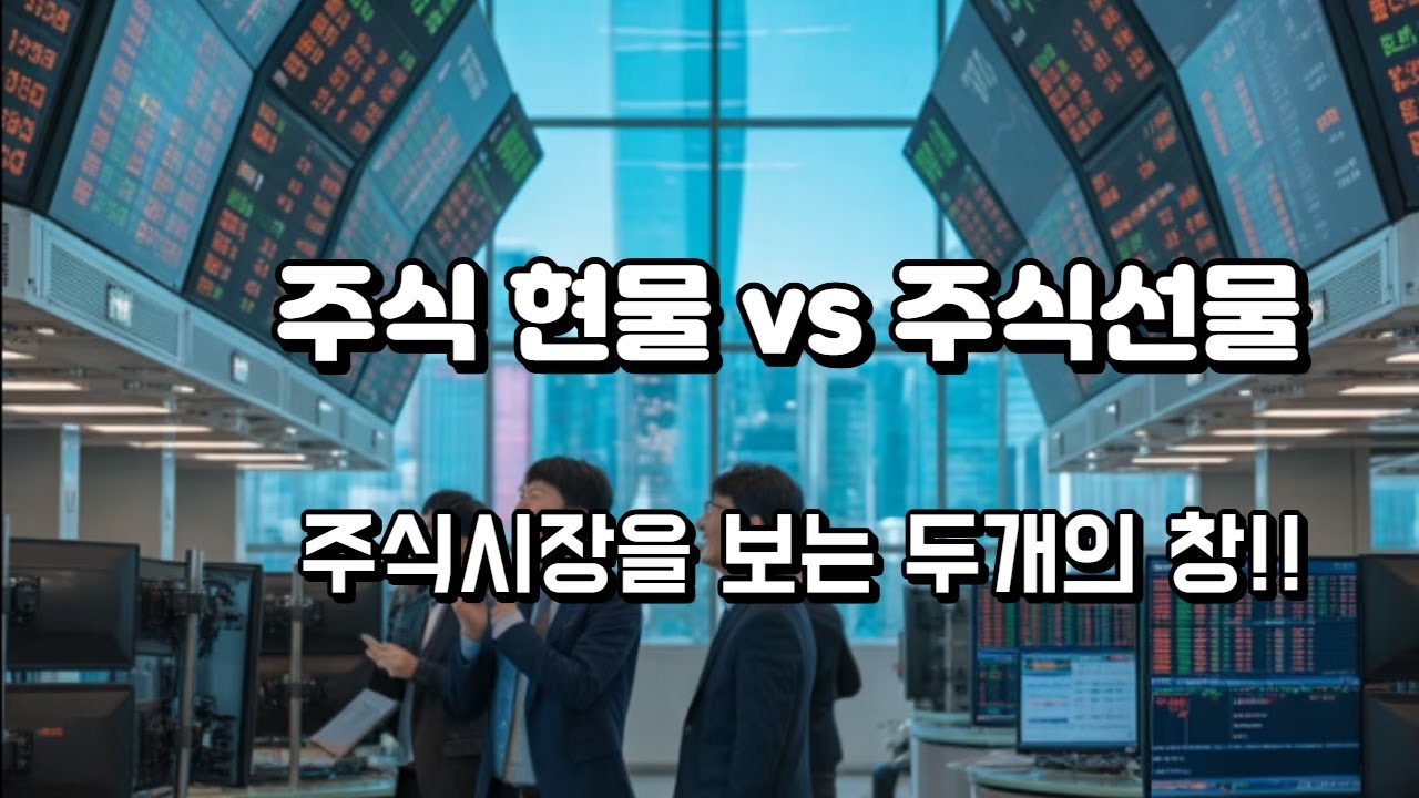 주식 기초 - &ldquo;주식시장, 선물이 먼저 움직인다? 초보도 쉽게 이해하는 선물과 주식시장 연관성 완전정리!&rdquo;
