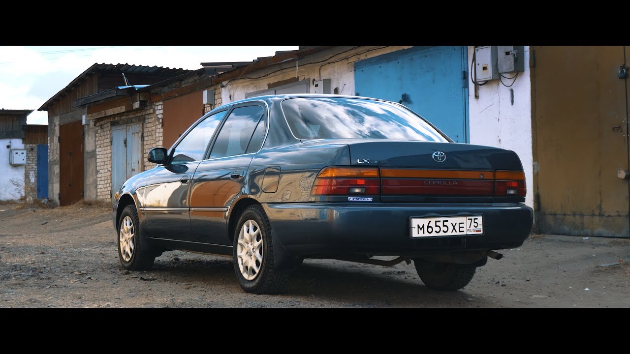 Нашли Toyota Corolla 1992 года почти НОВУЮ. Капсула ВРЕМЕНИ.
