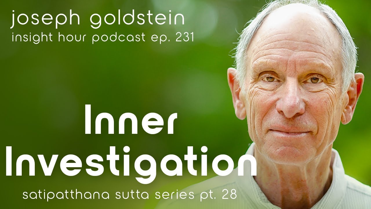 Buddhist Introspection w/ Joseph Goldstein – Insight Hour Podcast Ep. 231 – Satipatthana Sutta Pt.28