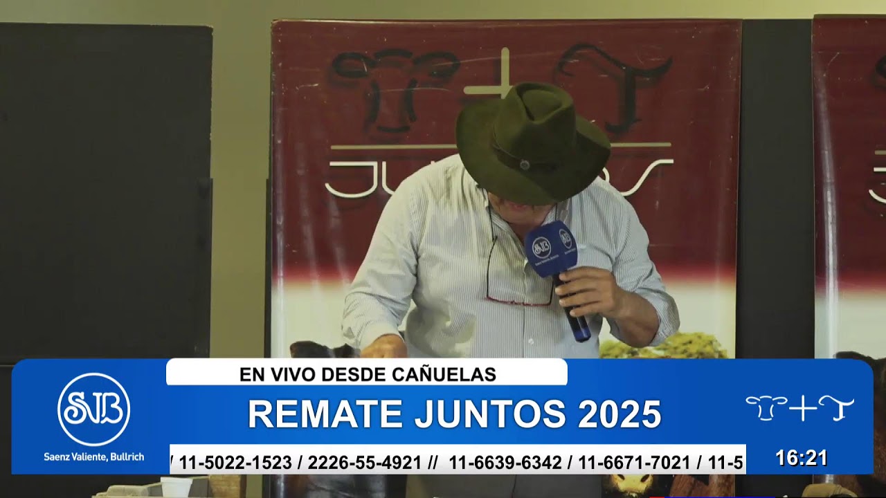 29-08-25 - REMATE JUNTOS DE TRES T Y DON CARLOS - SAENZ VALIENTE BULLRICH