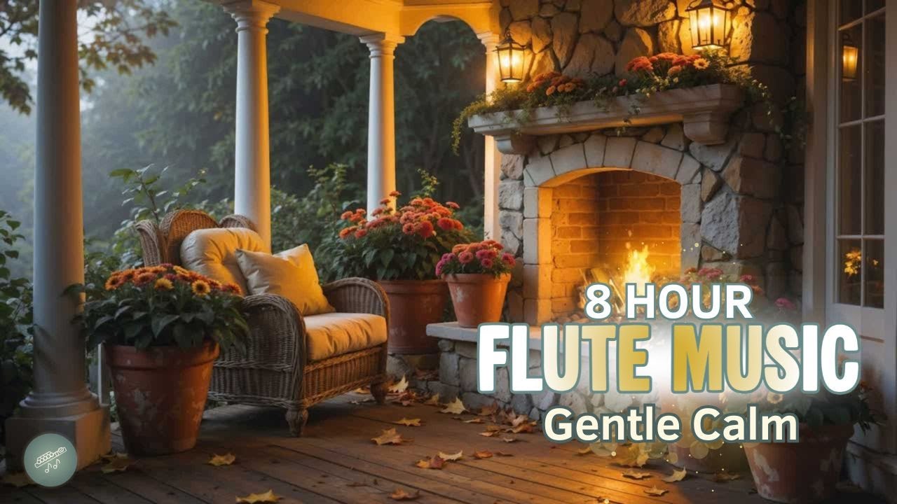 🌿 Gentle Calm – 8 Hour Flute Music for Stress Relief, Deep Relaxation & Peaceful Sleep