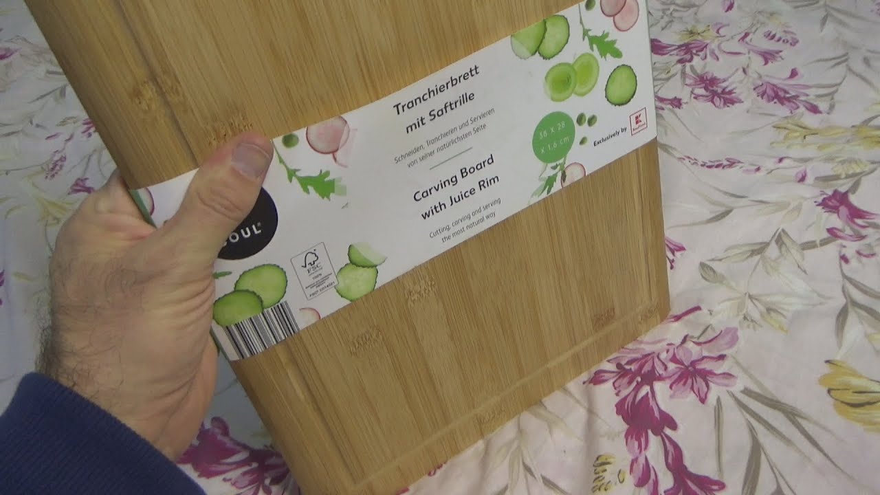 Spice & Soul Carving Board with Juice Rim Unboxing and Test