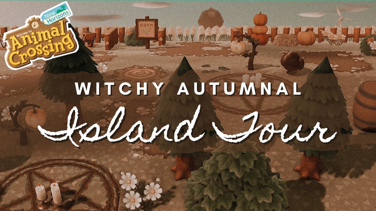 WITCHY AUTUMNAL ISLAND TOUR | Animal Crossing New Horizons