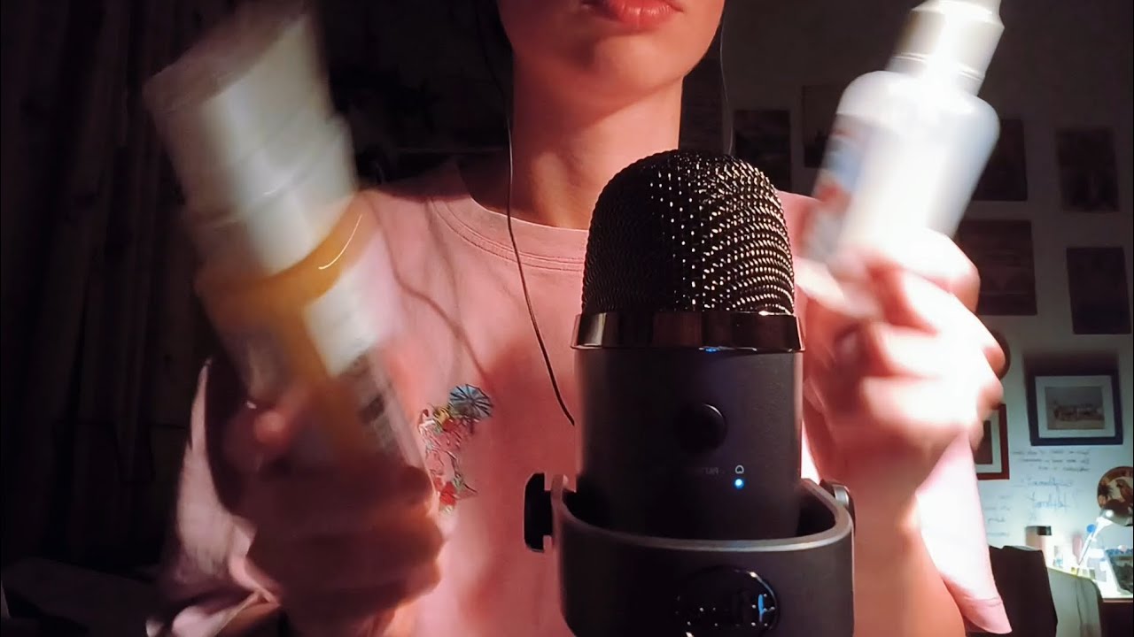 ASMR | LIQUID SHAKING, NICE BOTTLE SOUNDS 