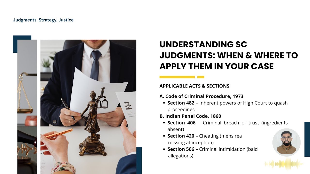 QUASHING of Criminal Proceedings | Section 482 CrPC | 