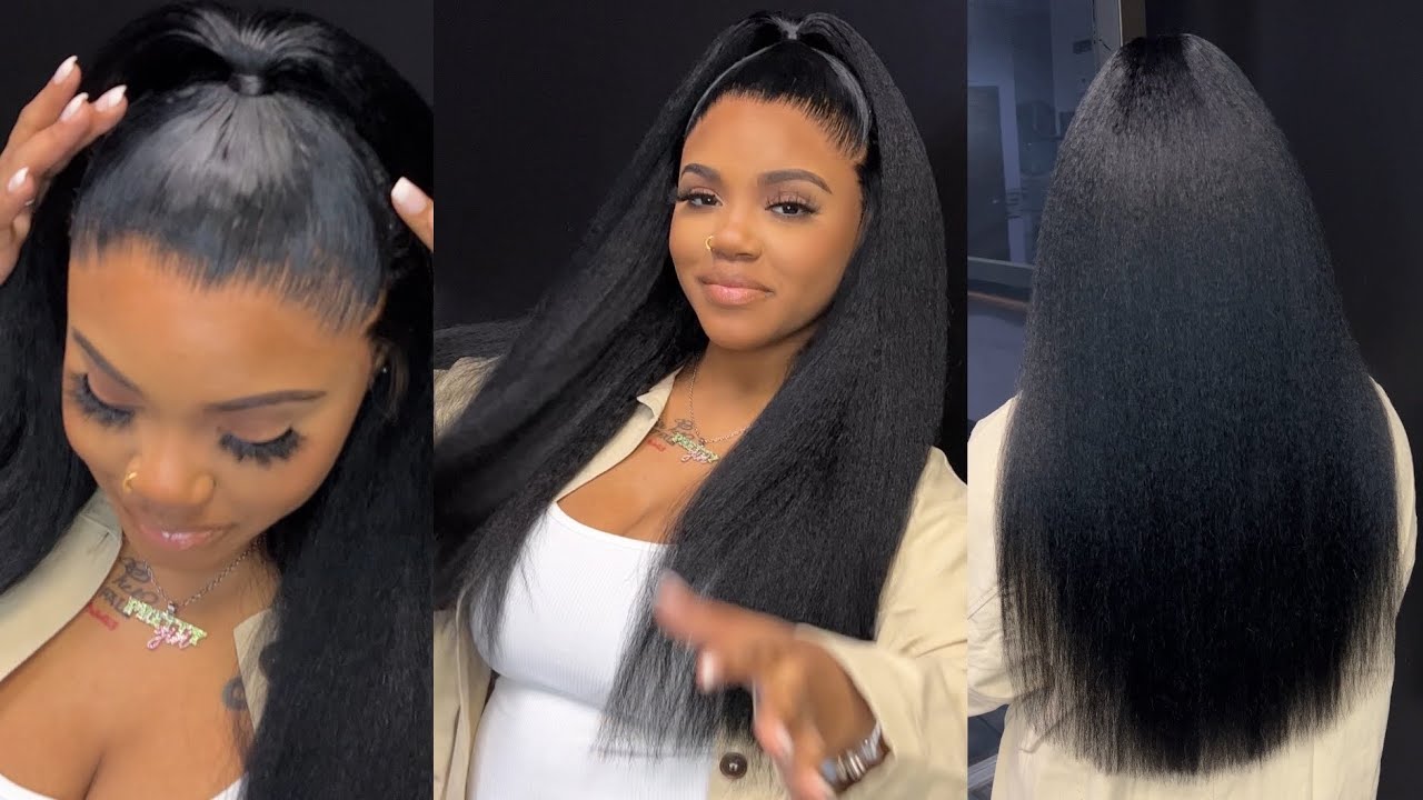 MOST NATURAL WIG ! | Kinky Straight Wig 🔥 | Klaiyi Hair