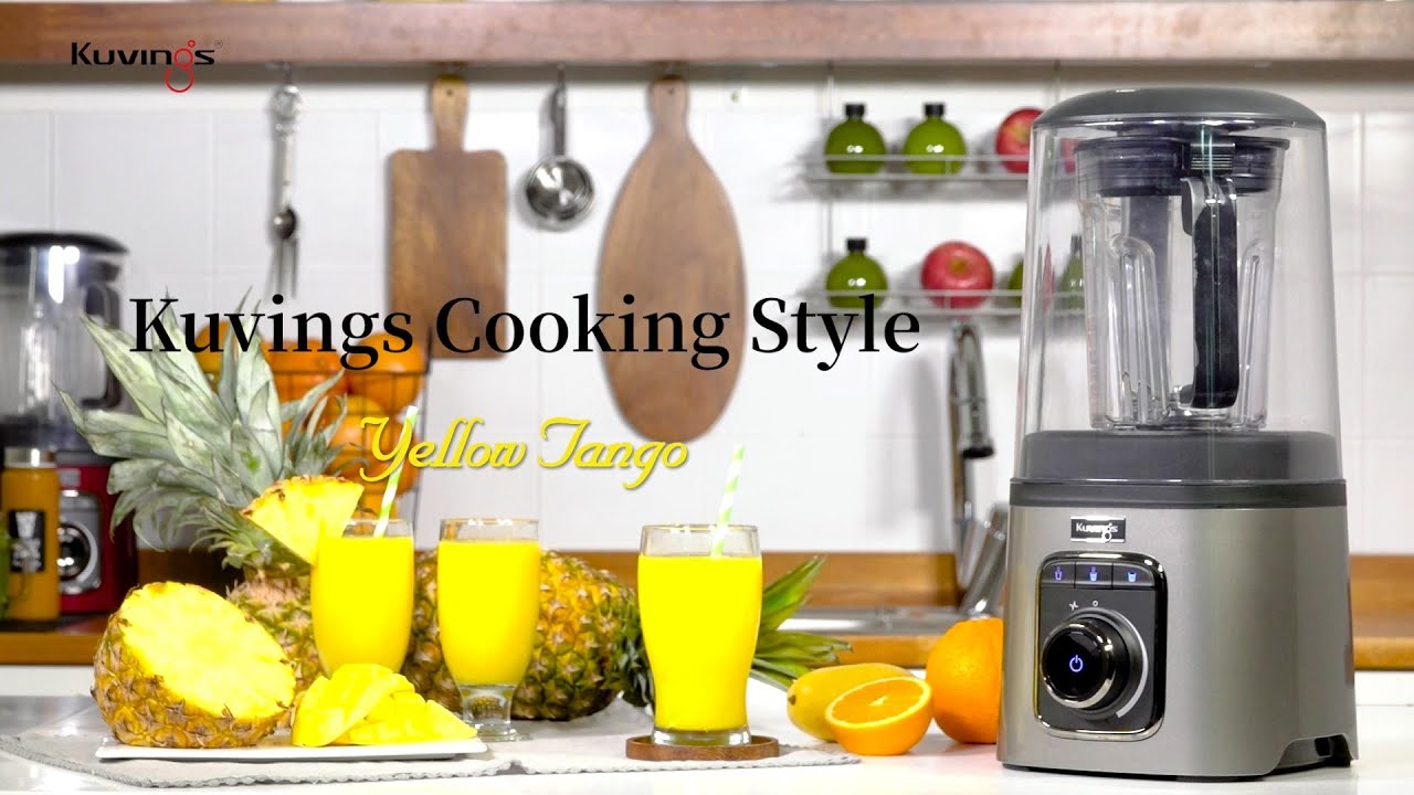 Kuvings Vacuum blender SV-500 - How to make Yellow tango