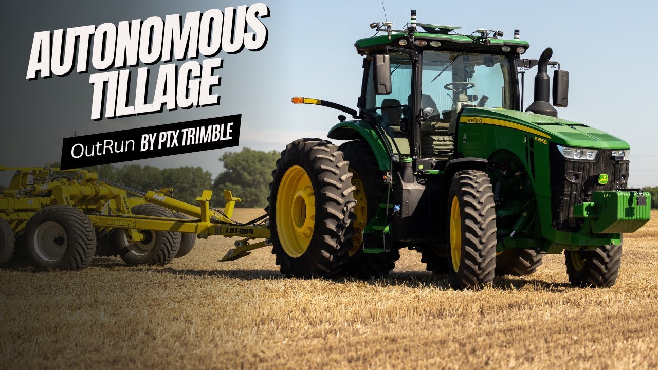NEW Autonomous Tillage Solution for 2025: PTx Trimble OutRun