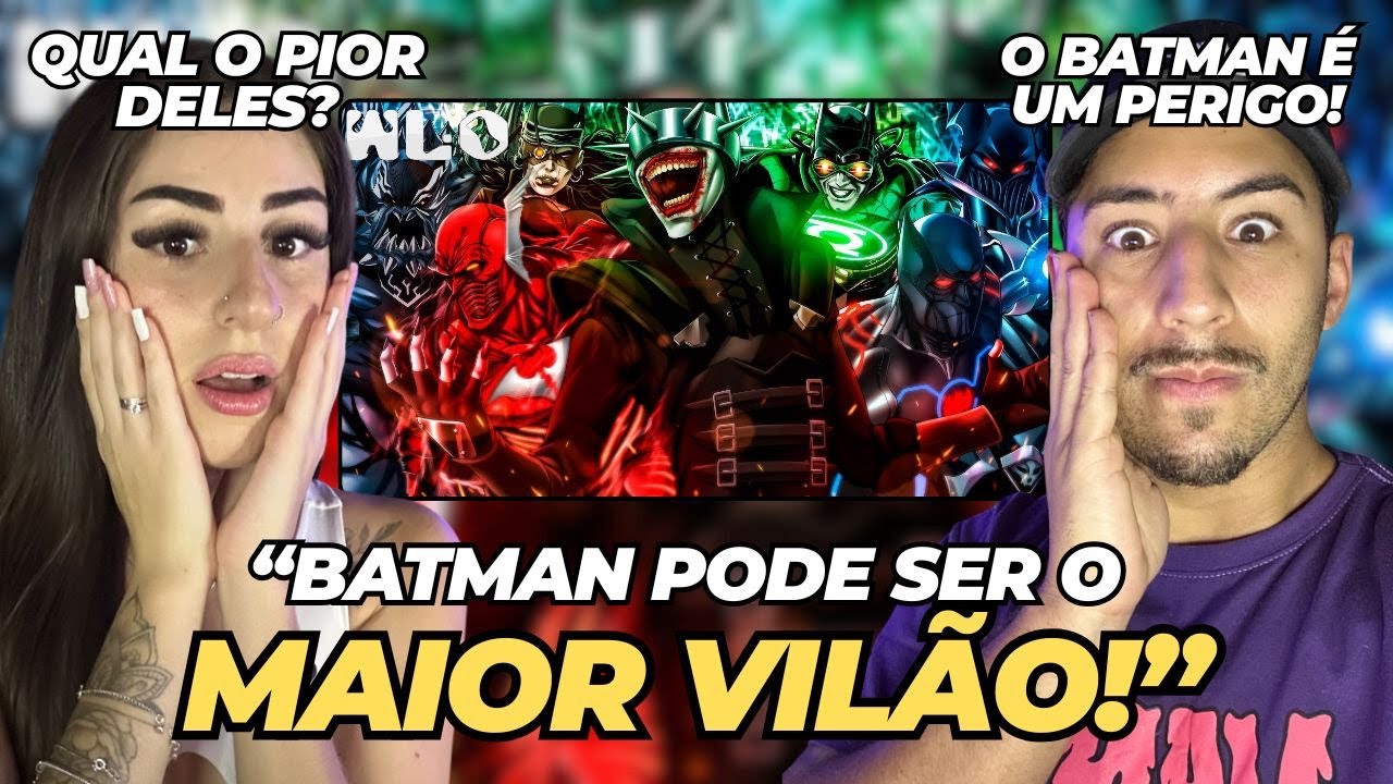 (O BATMAN PARA TODOS, MAS QUEM PARA O BATMAN?) WLO - Noites de Trevas [ Batman / DC ] | REACT
