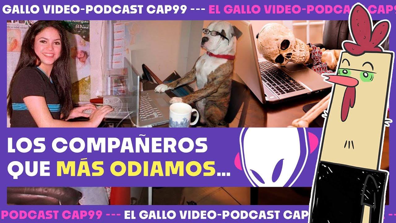 Tipos de compa&ntilde;eros ODIOSOS en el TRABAJO 😡 desde el lamb&oacute;n al VENDEHUMO | El Gallo