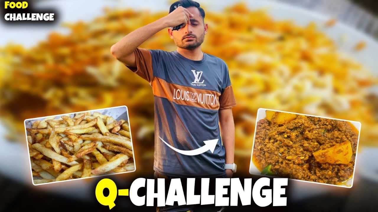 Eating ONLY “Q” Letter Foods for 24 HOURS 😱 | Q Food Challenge #viral 
